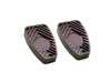 ES#4361975 - 91442321000KT - Rubber Pedal Pads - Pair - Foot grip for clutch and brake pedals - Includes both - Hamburg Tech - Porsche