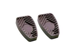 ES#4361975 - 91442321000KT - Rubber Pedal Pads - Pair - Foot grip for clutch and brake pedals - Includes both - Hamburg Tech - Porsche