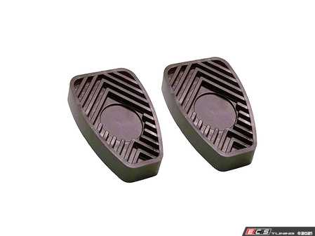 ES#4361975 - 91442321000KT - Rubber Pedal Pads - Pair - Foot grip for clutch and brake pedals - Includes both - Hamburg Tech - Porsche