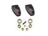 ES#4361974 - 93042340190KT - Pedal Refresh Kit - Upgrade your pedal cluster to bronze while replacing your rubber pedal pads - Hamburg Tech - Porsche