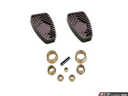 ES#4361974 - 93042340190KT - Pedal Refresh Kit - Upgrade your pedal cluster to bronze while replacing your rubber pedal pads - Hamburg Tech - Porsche