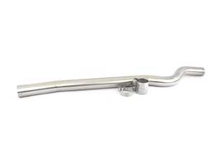 ES#4265648 - 025817TMS11KT - Turner Motorsport F30 F3x N55 Resonator Delete Pipe - Add an aggressive exhaust sound to your BMW's stock exhaust system with Turner's Resonator Delete Pipe Kit! - Turner Motorsport - BMW