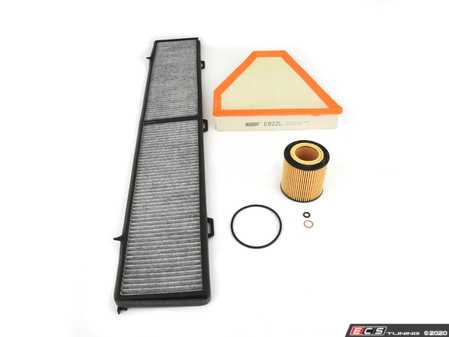 ES#4353057 - e9xn52dfKT - Routine Filter Replacement Kit - Includes brand new Hengst Oil, Air Intake, and Cabin filters! - Hengst - BMW