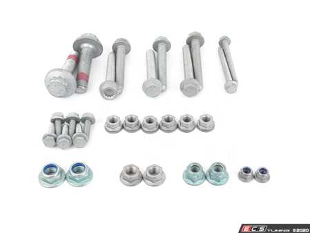 ES#4352119 - ATLASCOILHRDWKT - Coil Spring Hardware Installation Kit - All of the necessary one-time-use hardware to be replaced while servicing your front struts and rear springs. Perfect for coil spring replacements and strut/spring spacer lift kits. - Genuine Volkswagen Audi - Volkswagen