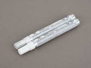 ES#4147036 - exdlstb9zKT - White Silver Metallic Paint Pen - Priced Each - For paint code "B9Z". (.39 fl oz) - Genuine Volkswagen Audi - Volkswagen
