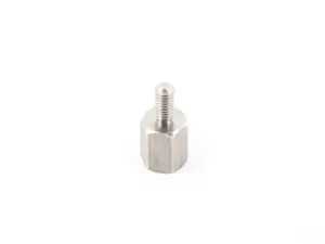 M6 X 1.0mm, 16mm Tall Male-Female Threaded Hex Standoff - Each