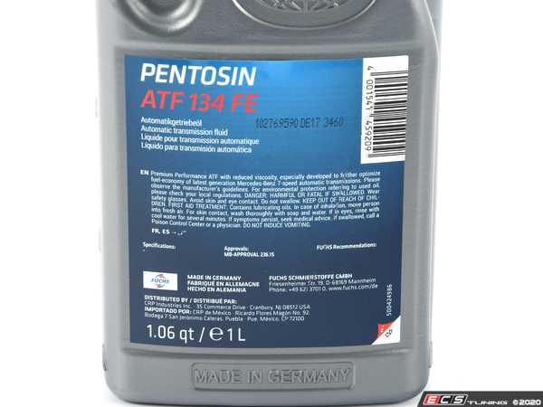 Pentosin - 1089117 - ATF 134 FE Automatic Transmission Fluid - Priced Each
