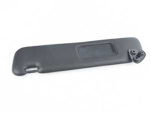 ES#87710 - 51168407341 - Sun Visor with Mirror Covering - Left - Black - Genuine BMW - BMW