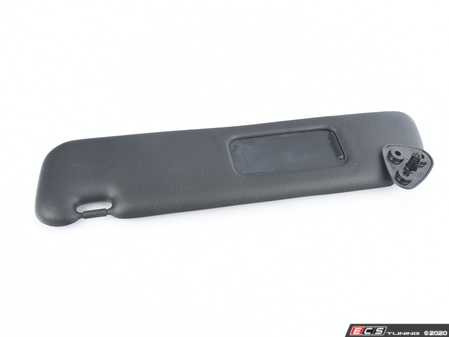 ES#87710 - 51168407341 - Sun Visor with Mirror Covering - Left - Black - Genuine BMW - BMW