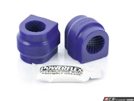 ES#3218787 - PFF5-1803-23x2 - Performance Polyurethane Front Sway Bar Bushing Set - Stiffer bushings allow sway bars to work at their fullest potential. For 23mm front sway bar. - Powerflex - MINI