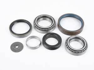 ES#2594206 - 1263300051 - Front Wheel Bearing Kit - Priced Each - Includes everything you need to replace one front wheel bearing on your S-Class - FAG - Mercedes Benz