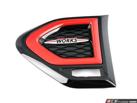 ES#3199300 - 51137414097 - Trim Side Turn Signal JCW - Left  - Mounts to the front quarter panels and holds the signal - Genuine MINI - MINI