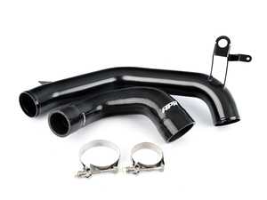 ES#4352454 - MS100193 - APR Charge Pipe System - Turbo Outlet - Replace your failure prone rubber hose, plastic pipe and worm clamps with this upgraded silicone hose, aluminum pipe, and t-bolt clamps - APR - Audi Volkswagen