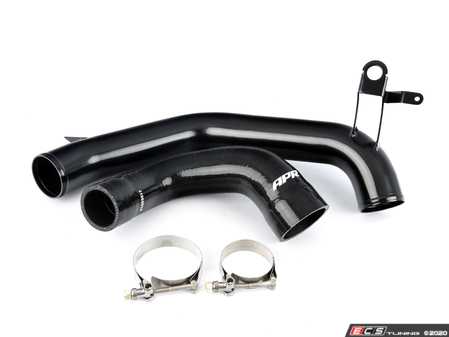 ES#4352454 - MS100193 - APR Charge Pipe System - Turbo Outlet - Replace your failure prone rubber hose, plastic pipe and worm clamps with this upgraded silicone hose, aluminum pipe, and t-bolt clamps - APR - Audi Volkswagen