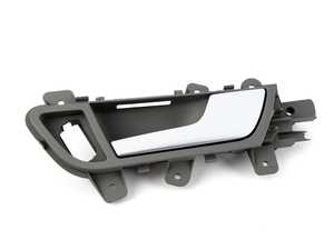 ES#2556815 - 8K0837020G1DH - Inner Door Handle Assembly - Agate Grey - Right - Common repair for cars with loose or sloppy interior door handles - Genuine Volkswagen Audi - Audi