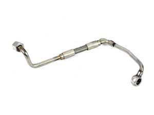 ES#4151157 - 078145777C - Oil Supply Line - Left  - Connects the oil distributor to the turbocharger - Rein - Audi