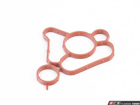 ES#4028202 - 06L115441 - Oil Filter Housing Bracket Gasket - Seals housing bracket to the engine block - Elring - Audi Volkswagen