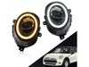 ES#4365052 - MINIF56HL - Sequential Projector LED DRL Headlights - Pair - Mutiple Color Ring Light  - F56 LCI+ Style Full LED DRL and Amber Turn Signal, Driver and Passenger Side For your F55 F56 F57 F54 **Only Fit for MINI with OEM Halogen Head Light** - ZiZa - MINI