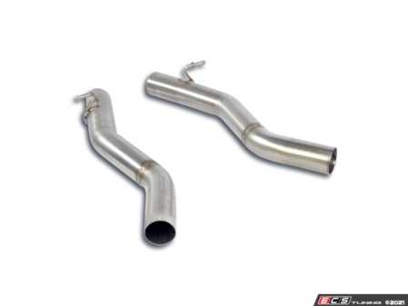 ES#4365050 - 989743 - Connecting Pipes For G30 Catback - 100% handcrafted in Italy. Stainless steel construction. Legendary sound! - Supersprint - BMW