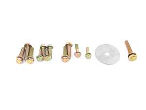 ES#4139133 - EBFI77K54622 - BFI V2 Stage 2 Mount Kit - Fully Assembled  - Billet engine and transmission mounts with 85A durometer dogbone insert - Black Forest Industries - Volkswagen