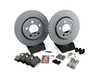 ES#1892013 - 1J0698064 - Rear Brake Service Kit (256x22) - Featuring Zimmerman Rotors and ECS DD23 "Daily Driver" ceramic pads. - Assembled By ECS - Volkswagen