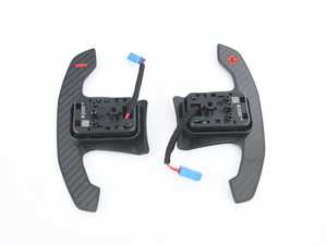ES#4313038 - 61319501592 - M Performance Carbon Shift Paddles - F8X G80/G82 M3/M4 - Extend the Carbon Trim in your State of the Art M Car! - Genuine BMW - BMW