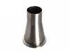 ES#4362278 - UH002-EX3 - 3" V-Band to 55mm Reducer - T304 Stainless Steel Tubing, T316 Stainless Steel V-Band Flange - Unitronic - Audi Volkswagen Porsche