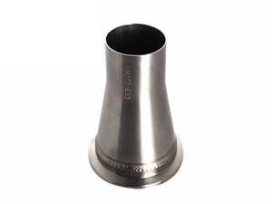 ES#4362278 - UH002-EX3 - 3" V-Band to 55mm Reducer - T304 Stainless Steel Tubing, T316 Stainless Steel V-Band Flange - Unitronic - Audi Volkswagen Porsche