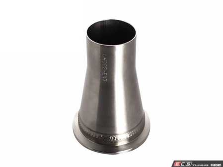 ES#4362278 - UH002-EX3 - 3" V-Band to 55mm Reducer - T304 Stainless Steel Tubing, T316 Stainless Steel V-Band Flange - Unitronic - Audi Volkswagen Porsche
