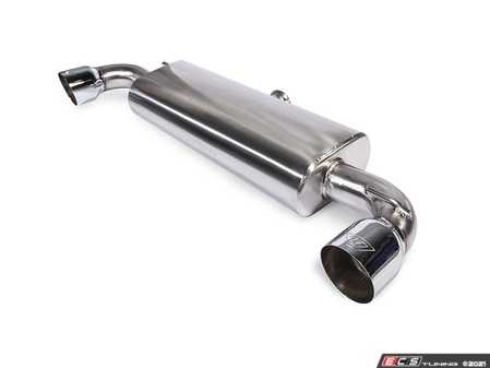 ES#4362331 - UH010-EXA -  3" Cat-Back Exhaust System - T304 Stainless Steel Mandrel Bent Exhaust - Unitronic - Volkswagen