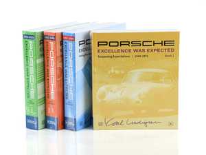 ES#3996431 - GPXS - Porsche: Excellence Was Expected - 4 Volume Set - Karl Ludvigsens masterwork - A unrivaled history of the Porsche company - 4-Volume hard covered set covering the first Gmnd coupe in 1948 to the 2020 Taycan - Bentley - Porsche