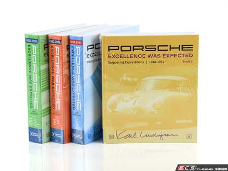 ES#3996431 - GPXS - Porsche: Excellence Was Expected - 4 Volume Set - Karl Ludvigsens masterwork - A unrivaled history of the Porsche company - 4-Volume hard covered set covering the first Gmnd coupe in 1948 to the 2020 Taycan - Bentley - Porsche