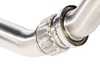 ES#4362343 - UH014-EXA -  3-inch Downpipe With High Flow Catalytic Converter - Featuring 3-inch T304 Stainless Steel Mandrel Bent Tubing - Unitronic - Audi