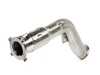 ES#4362343 - UH014-EXA -  3-inch Downpipe With High Flow Catalytic Converter - Featuring 3-inch T304 Stainless Steel Mandrel Bent Tubing - Unitronic - Audi