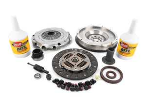 ES#4070501 - 52401225KT - Complete Single Mass Flywheel Conversion Kit  - Includes a single mass conversion clutch kit, guide tube, seals and transmission service kit - Assembled By ECS - BMW