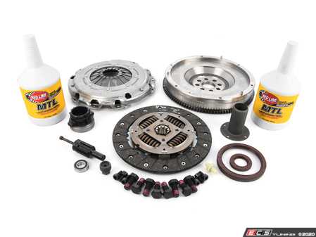 ES#4070501 - 52401225KT - Complete Single Mass Flywheel Conversion Kit  - Includes a single mass conversion clutch kit, guide tube, seals and transmission service kit - Assembled By ECS - BMW
