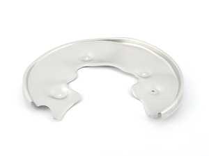 ES#3256716 - 8K0615612A - Rear Brake Dust Shield - Right - Mounted behind the rear brake rotor - Genuine Porsche - Audi Porsche
