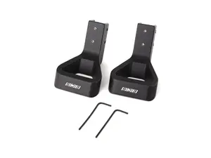 Billet Seat Release Handle Kit - Black Anodized - Pair