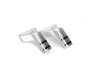 ES#4158794 - 020939ECS01-03KT - Billet Seat Release Handle Kit - Clear Anodized - Pair - Upgrade the look, feel and dependability to your manual seat track adjustment handles - ECS - Volkswagen