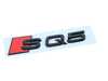 ES#4341440 - 80A071804 - Rear Black SQ5 Emblem - Complete the Black Optic look with the SQ5 trunk Emblem finished in Gloss Black. - Genuine Volkswagen Audi - Audi