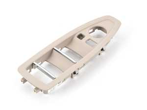 ES#3134405 - 51417403898 - Driver's Side Window Switch Cover - Oyster - Replacement trim for your front driver's side mirror switches - Genuine BMW - BMW