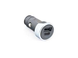 ES#4318321 - 65412466697 - Dual USB Charger - Priced Each - (NO LONGER AVAILABLE) - For Type A and C - Genuine MINI - 
