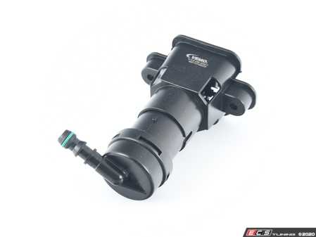 ES#2901799 - 8E0955101C - Headlight Washer Jet Assembly - Left - Located in the front bumper below the cap - Vemo - Audi