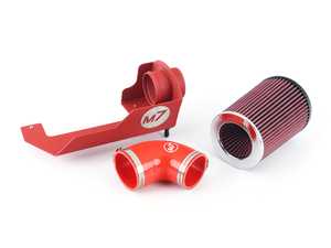 ES#4266763 - 56-313112 - M7 Speed MAXX-FLO Air Intake System - Wrinkle Red Housing Cotton Oil Filter Limited Edition - Low restriction cloth air filter which adds more air flow : red powdercoat : Red elbow : cloth filter - M7 Speed - MINI