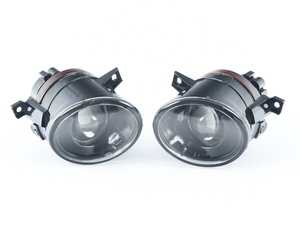 ES#4362045 - 1K0998018 - Projector Fog Light Assembly - Pair - Get increased light output with these plug-n-play projector fog lights - 9006 Bulbs Included - ZiZa - Volkswagen