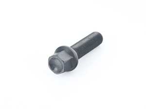 ES#4147748 - 1455002SW - Black Mercedes Ball Seat Wheel Bolt - Priced Each - 14x1.5x50mm - H&R - Mercedes Benz