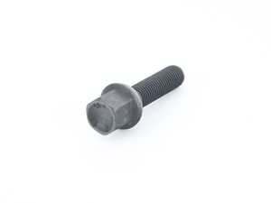 ES#4147708 - 1254002SW - Black Mercedes Ball Seat Wheel Bolt - Priced Each - 12x1.5x40mm - H&R - Volkswagen Mercedes Benz