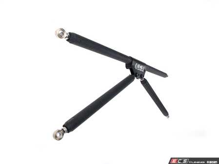 ES#3575758 - 024780ECS03KT -  MK7/MK8 Rear Stress Bar Kit - Stage 2  - Add substantial resistance to chassis flex for improved handling. No cutting or drilling required! - ECS - Volkswagen