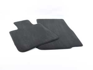 ES#2498418 - 51477222157 - E89 Set Of Velour Floor Mats - Anthracite - Complete set of four - Genuine BMW - BMW