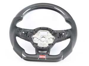 ES#4336495 - MS100202 - Carbon Fiber & Perforated Leather Steering Wheel  - Upgrade your interior - APR - Volkswagen